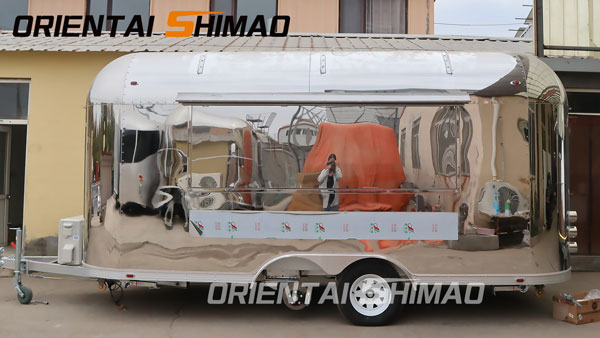 Ανατολίτικο τρέιλερ φαγητού shimao-airstream