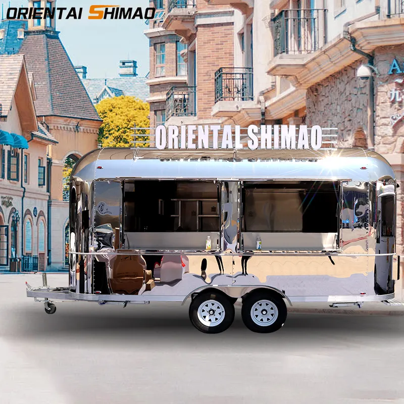 Η Oriental Shimao λανσάρει μικρό καρότσι τροφίμων με φωτεινή σήμανση: Το εκθαμβωτικό νέο αστέρι του Mobile Catering