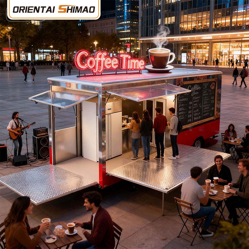 Τρέιλερ Square Food Vending