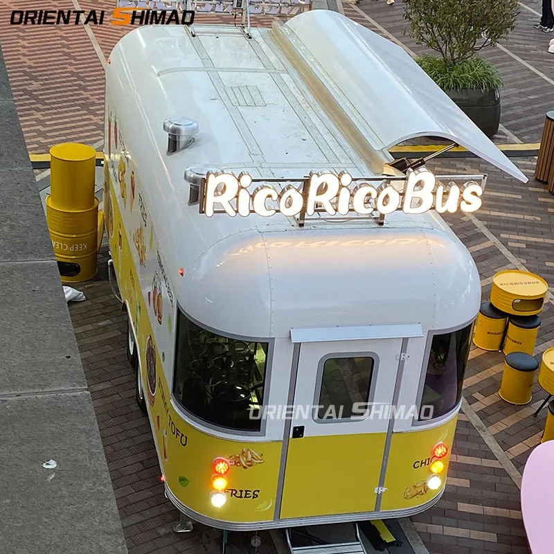 τρέιλερ τροφίμων του δρόμου airstream